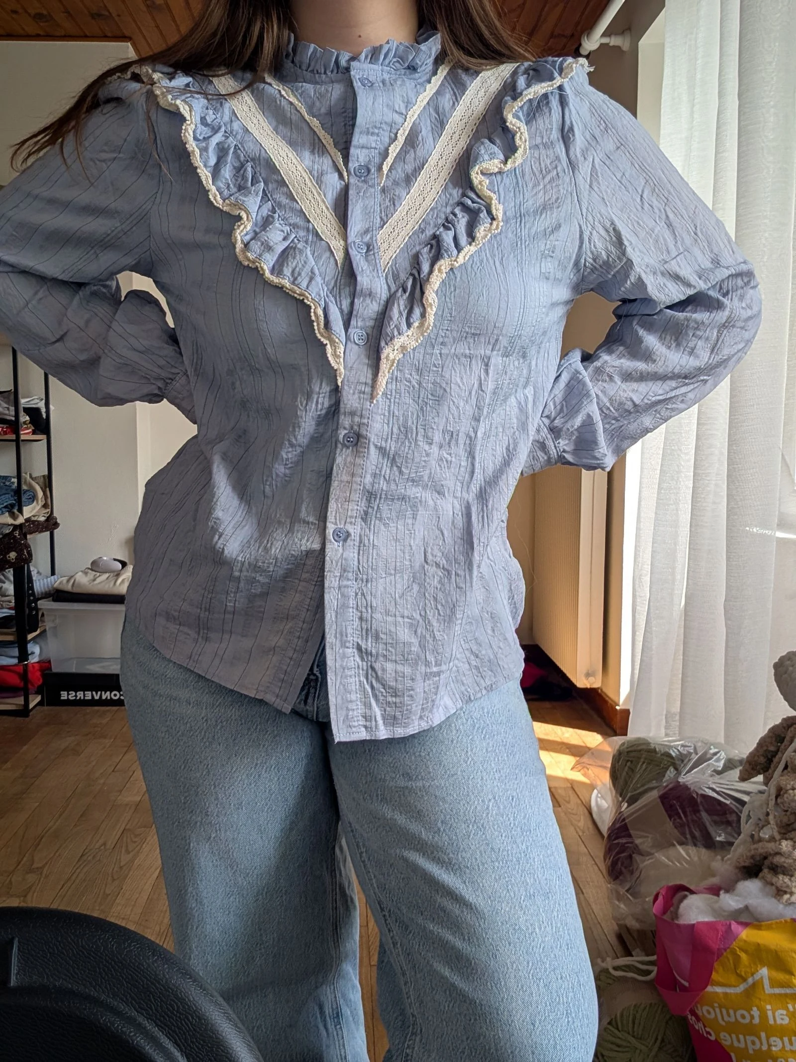 Blusa azul JS Millenium – photo 3